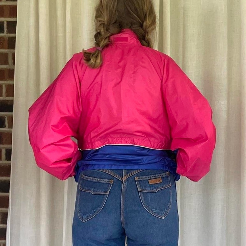 Vintage Bright Colorblock Windbreaker - Picture 7 of 7